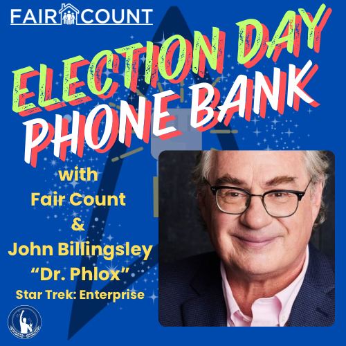 Election Day Phone Banking Event with Fair Count